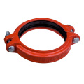 ductile iron grooved pipe fittings clamp connector